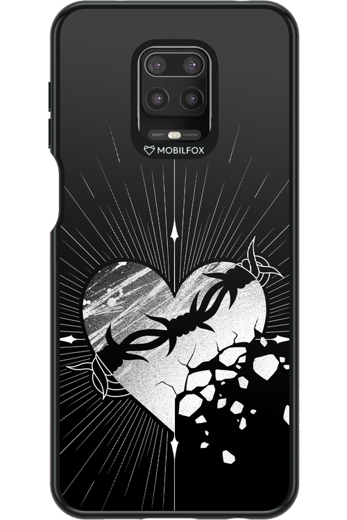 Fehér Szív - Xiaomi Redmi Note 9 Pro