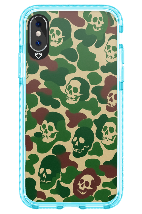 Camo Skull - Apple iPhone XS