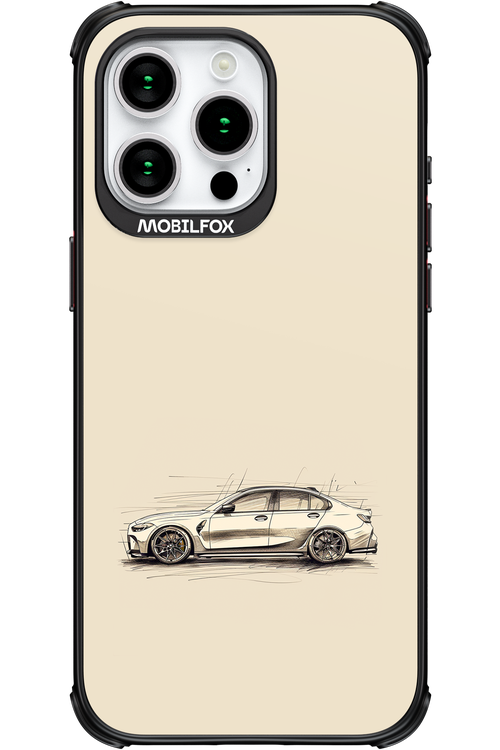 Sketch Car - Apple iPhone 15 Pro Max