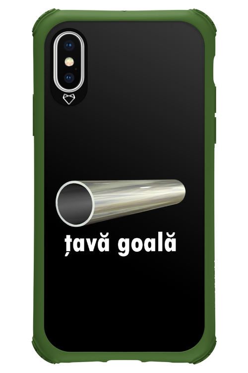 Țavă Goală Black - Apple iPhone X