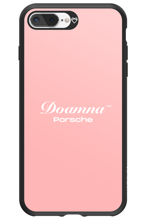 Doamna Porsche (pink) - Apple iPhone 8 Plus
