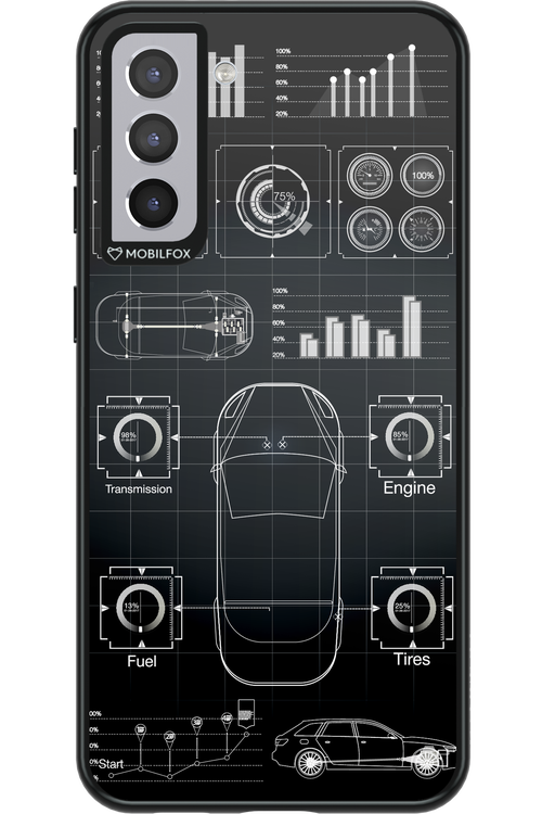 Cyber Grid - Samsung Galaxy S21+