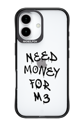 Need M3 Transparent Black - Apple iPhone 17