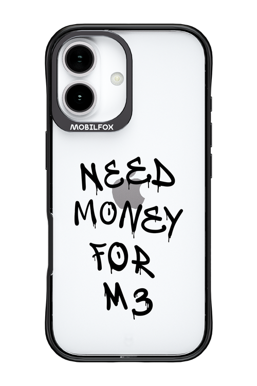 Need M3 Transparent Black - Apple iPhone 17