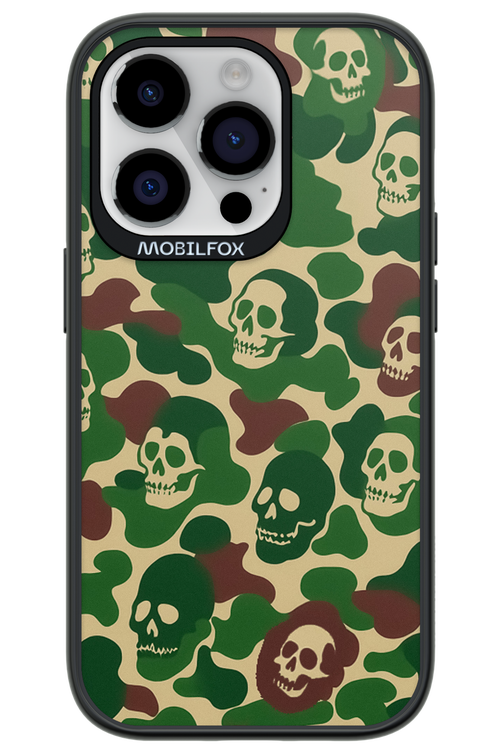 Camo Skull - Apple iPhone 14 Pro