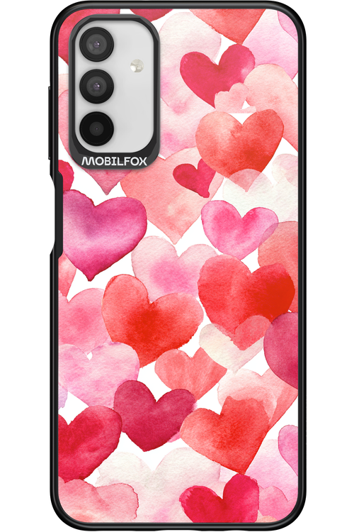 Water Painted Heart - Samsung Galaxy A04s