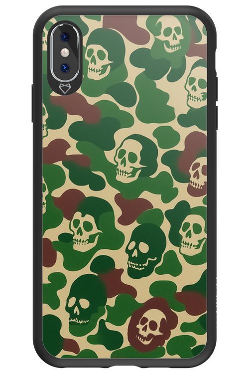 Camo Skull - Apple iPhone XS Max