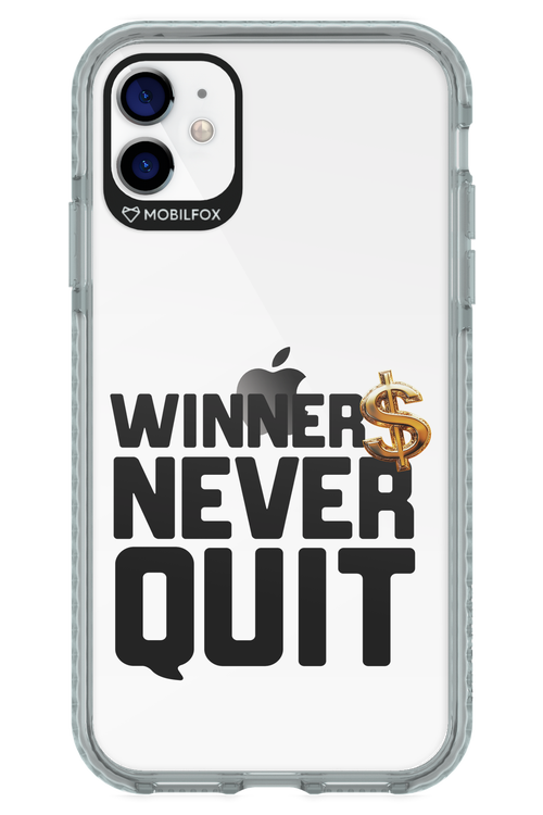 Winners Never Quit - Apple iPhone 11