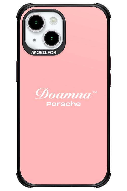 Doamna Porsche (pink) - Apple iPhone 15