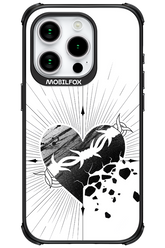 Fekete Szív - Apple iPhone 15 Pro