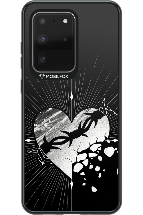 Fehér Szív - Samsung Galaxy S20 Ultra 5G