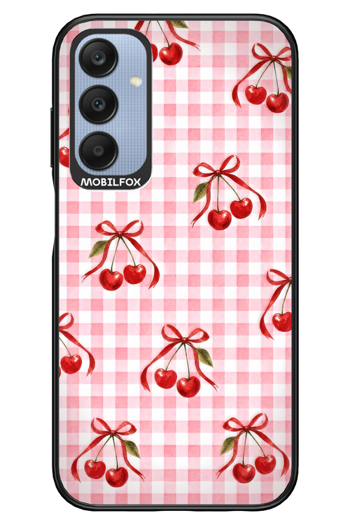 Pink Cherry Checked 2.0 - Samsung A25