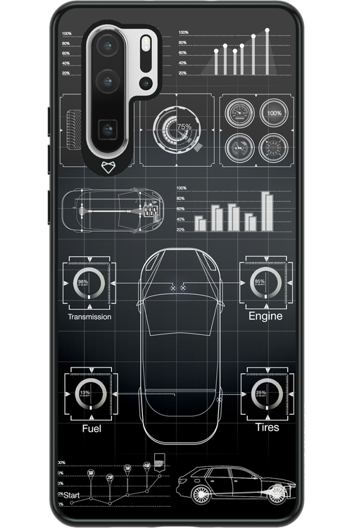 Cyber Grid - Huawei P30 Pro