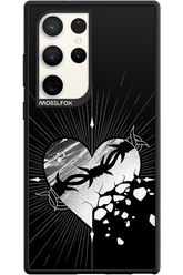 Fehér Szív - Samsung Galaxy S23 Ultra