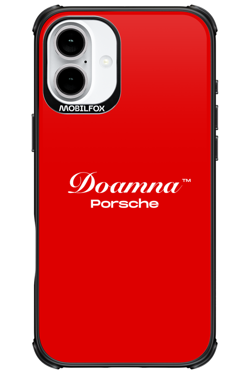 Doamna Porsche (red) - Apple iPhone 16 Plus
