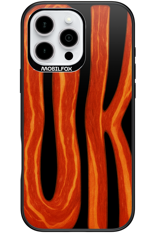 OK (Black-Red) - Apple iPhone 16 Pro Max