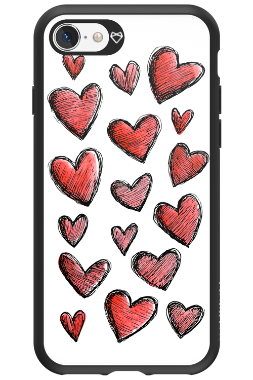 Red Love - Apple iPhone SE 2022