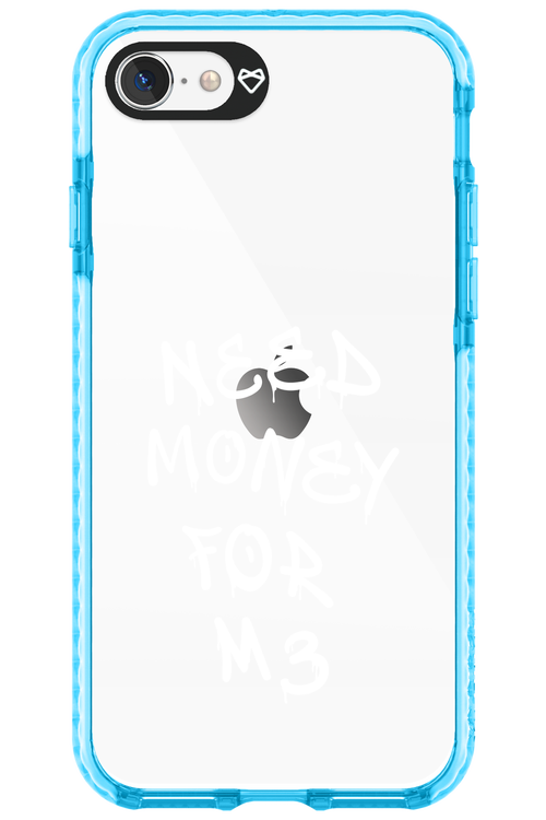 Need M3 Transparent White - Apple iPhone SE 2022