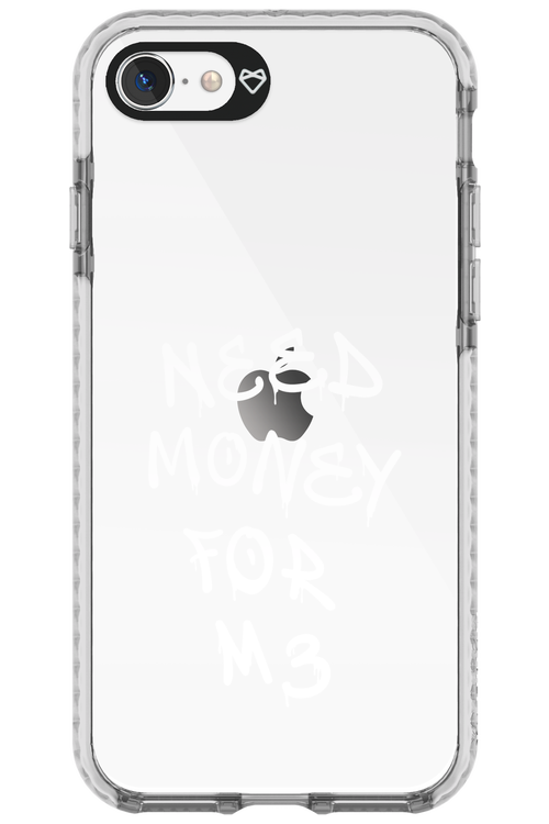 Need M3 Transparent White - Apple iPhone SE 2022