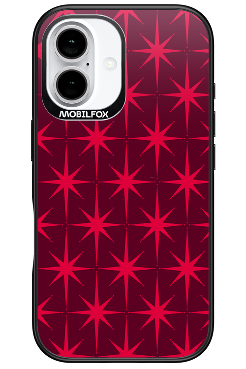 Burgundy Starss - Apple iPhone 16