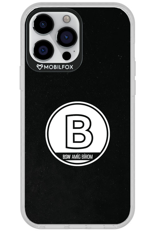 Amig bírom Black - Apple iPhone 13 Pro Max