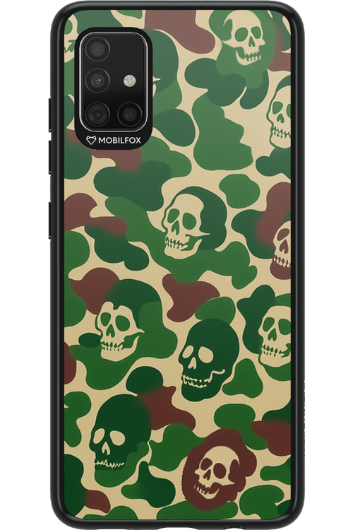Camo Skull - Samsung Galaxy A51