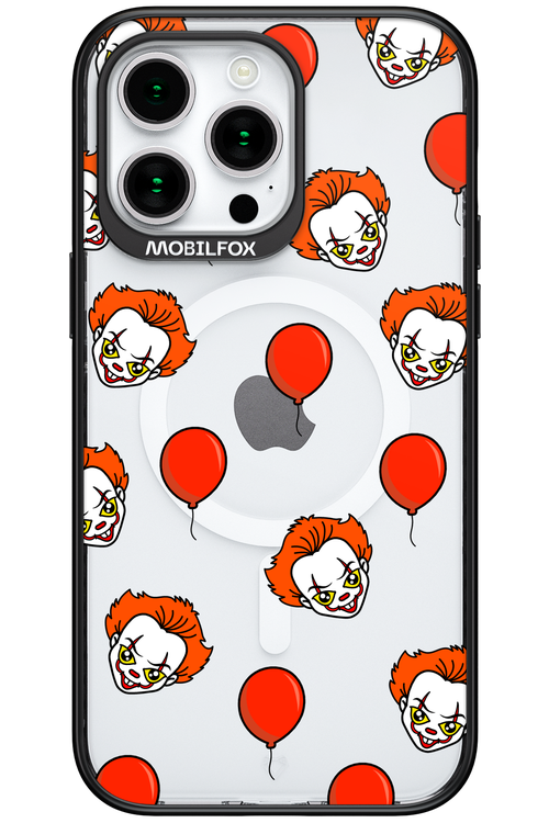 Mystery Clown (Transparent) - Apple iPhone 15 Pro Max