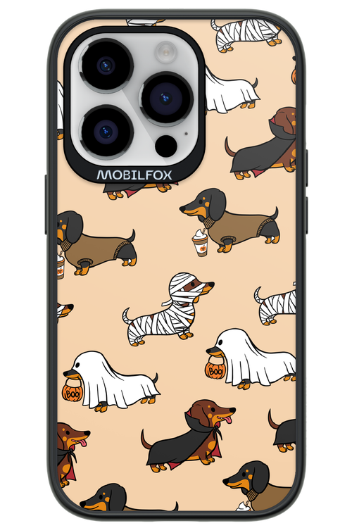 Scary Dachshund - Apple iPhone 14 Pro