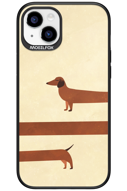 Stretchy Dog - Apple iPhone 15 Plus