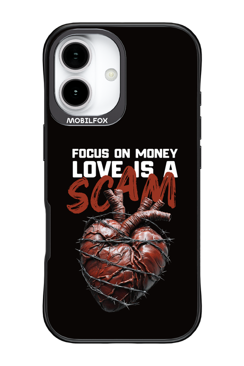 Focus on money, love is a scam - Apple iPhone 17