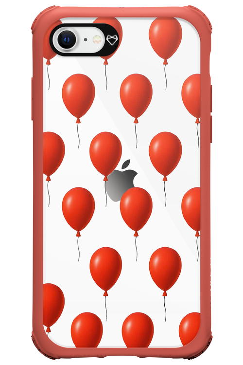 Red Balloons - Apple iPhone SE 2020