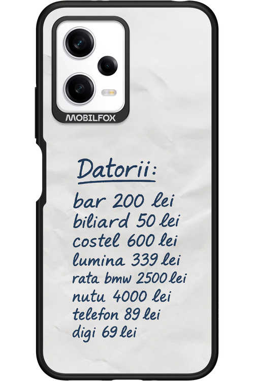 The List - Xiaomi Redmi Note 12 5G