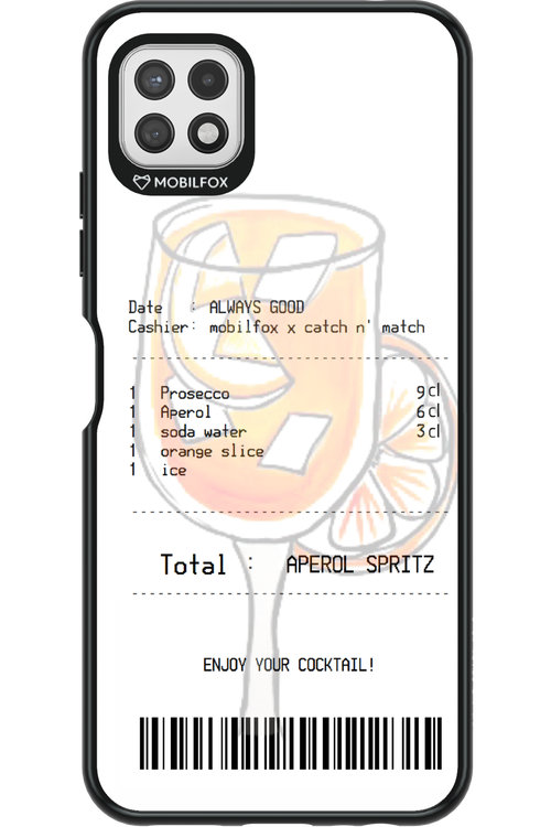 aperol spritz cocktail - Samsung Galaxy A22 5G