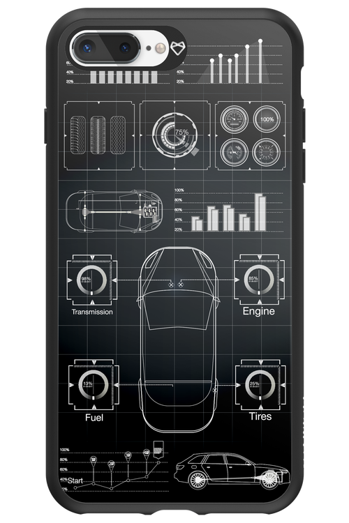 Cyber Grid - Apple iPhone 8 Plus