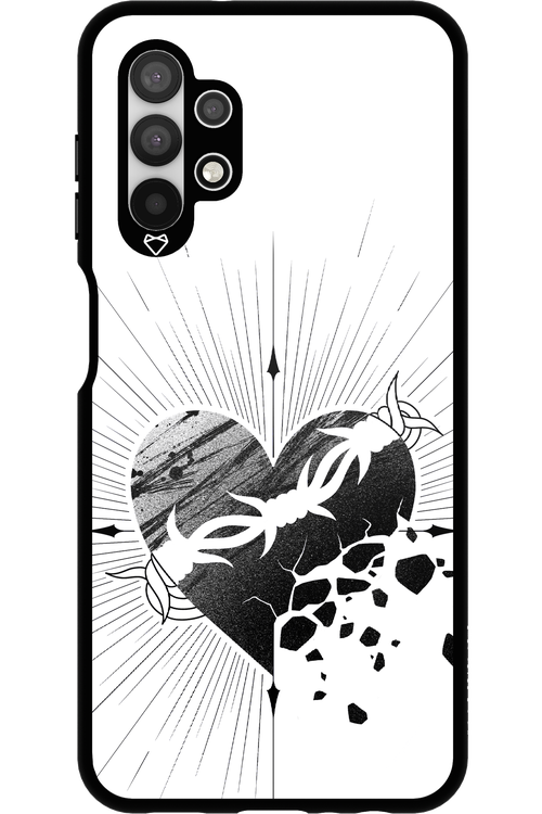 Fekete Szív - Samsung Galaxy A13 4G