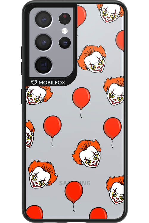 Mystery Clown (Transparent) - Samsung Galaxy S21 Ultra