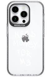 Need M3 Transparent White - Apple iPhone 15 Pro