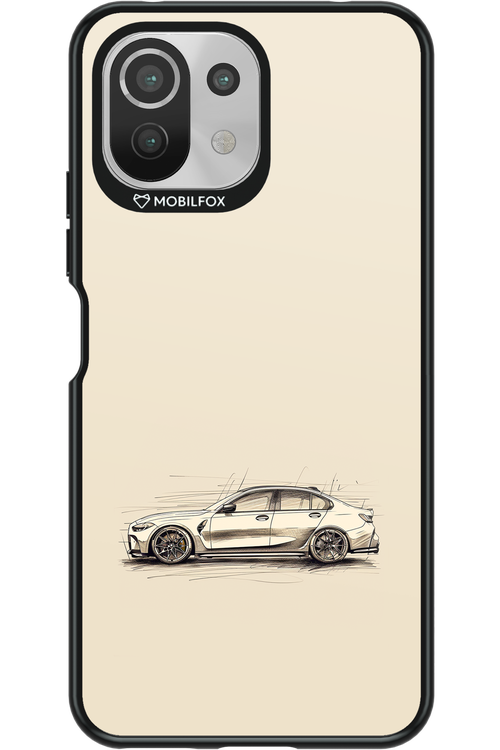 Sketch Car - Xiaomi Mi 11 Lite (2021)