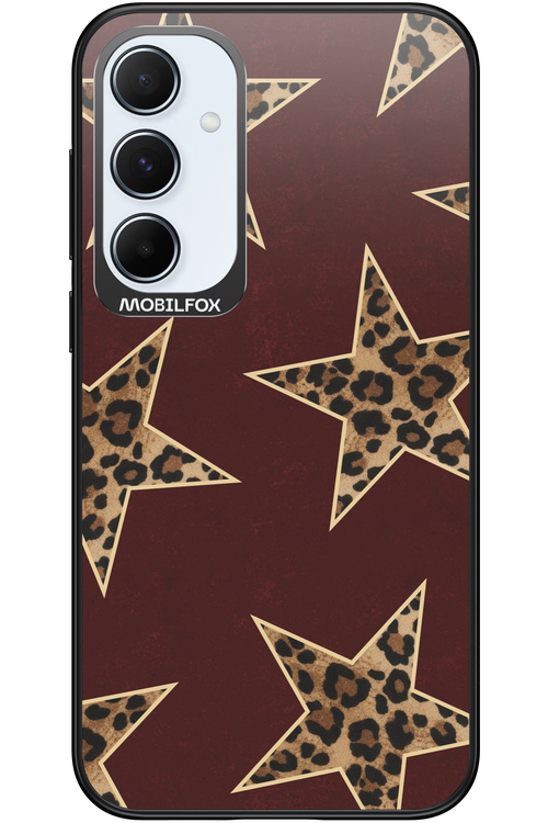 Wild Stars Burgundy - Samsung Galaxy A55