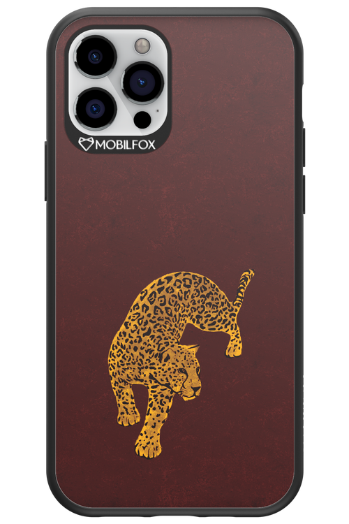 Burgundy Leopard - Apple iPhone 12 Pro