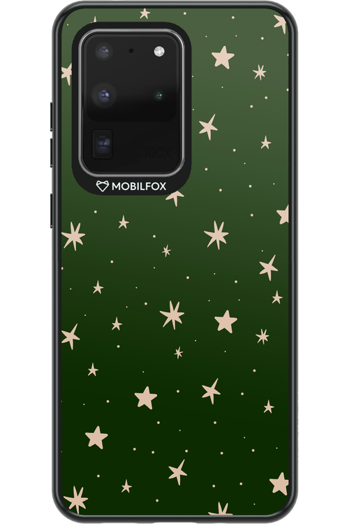 Forest Green Stars - Samsung Galaxy S20 Ultra 5G
