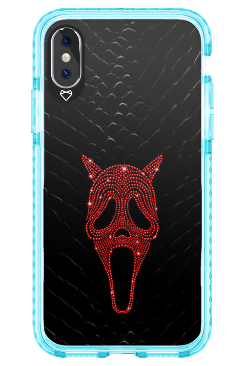 Devil Glitter Ghost - Apple iPhone XS