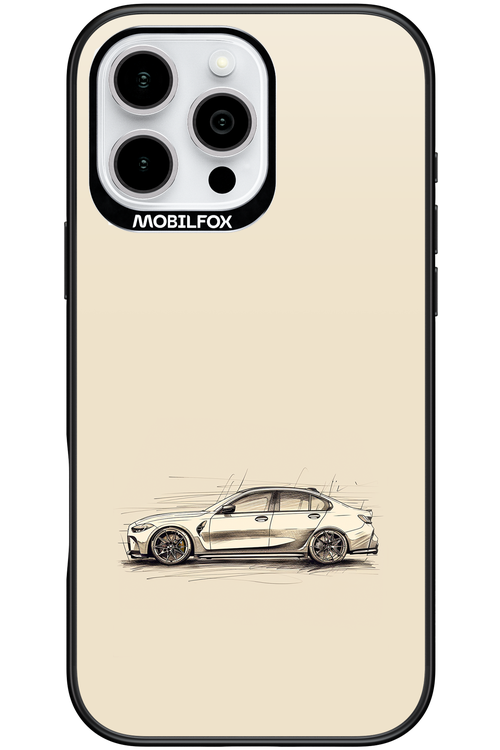 Sketch Car - Apple iPhone 16 Pro Max