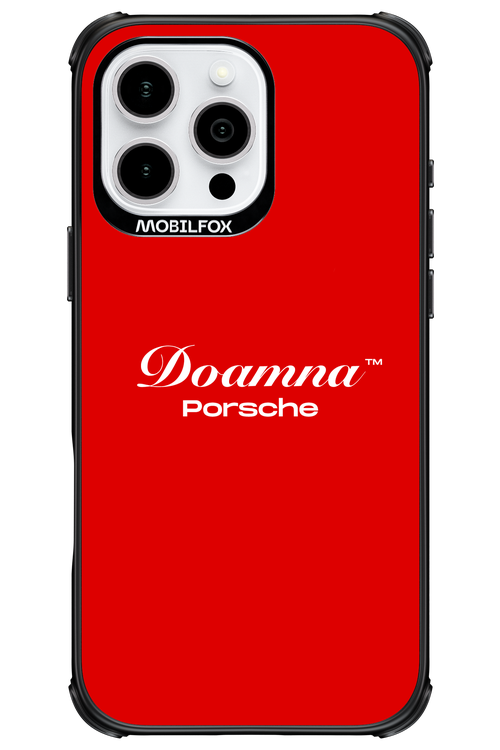 Doamna Porsche (red) - Apple iPhone 16 Pro Max