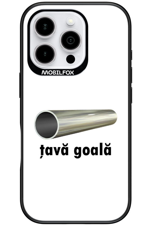 Țavă Goală White - Apple iPhone 16 Pro