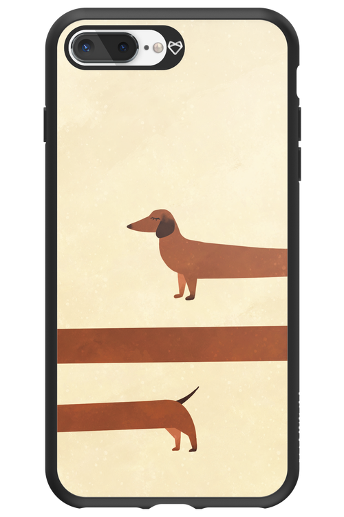 Stretchy Dog - Apple iPhone 8 Plus