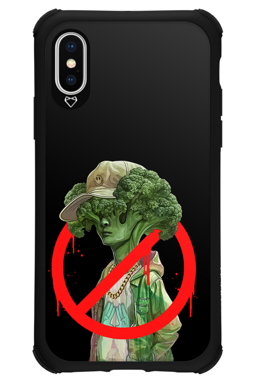 Anti Brokkoli Black - Apple iPhone X
