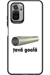 Țavă Goală White - Xiaomi Redmi Note 10