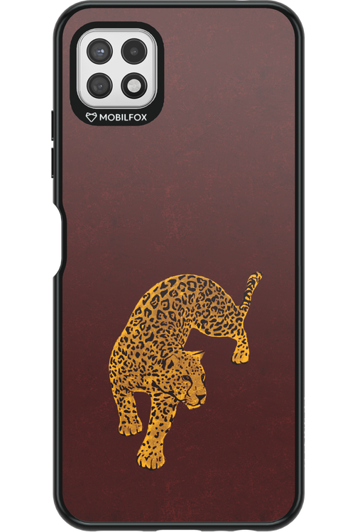 Burgundy Leopard - Samsung Galaxy A22 5G