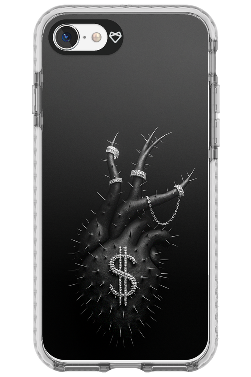 Black Heart - Apple iPhone SE 2022